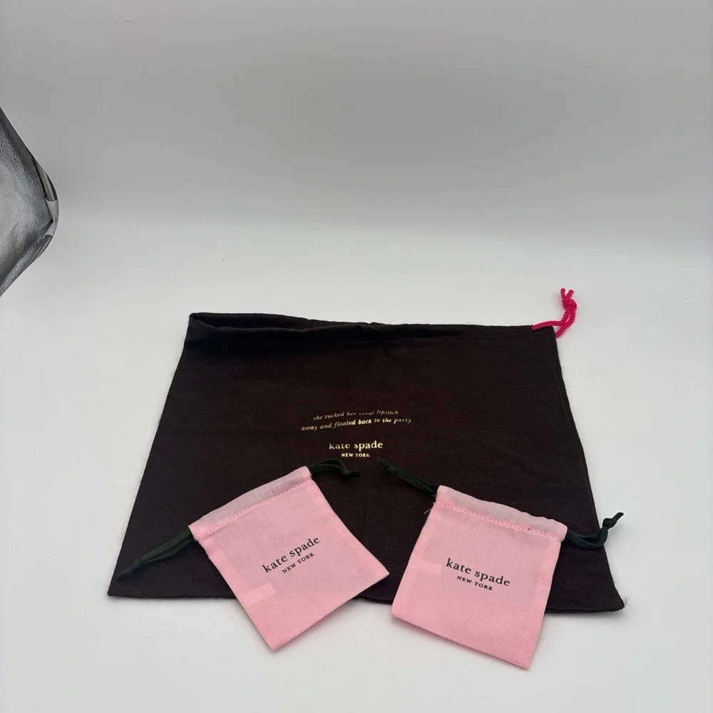 Kate Spade Brown Dust Bag with Gold‎ Text